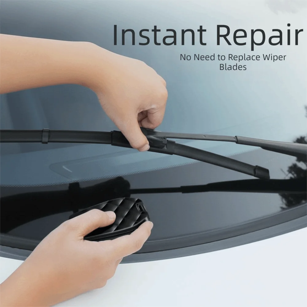 Premium Material Car Wiper Cleaner Long Service Life High Quality ABS Windshield Wiper Blade Compact Size Scratch Repair Zpaxo
