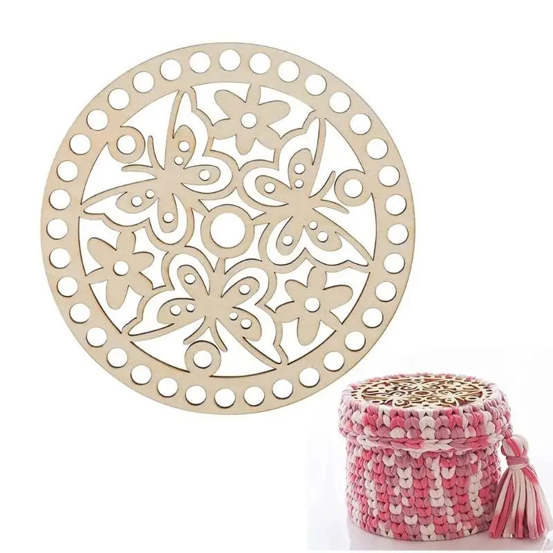Practical Round Craft Board Crafted Sturdy Painting Carving
