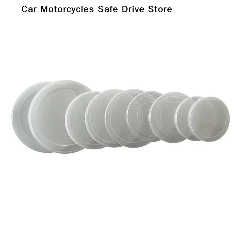 CM10Pcs Various Sizes PE Tight Seal Lids Reusable Leak Proof