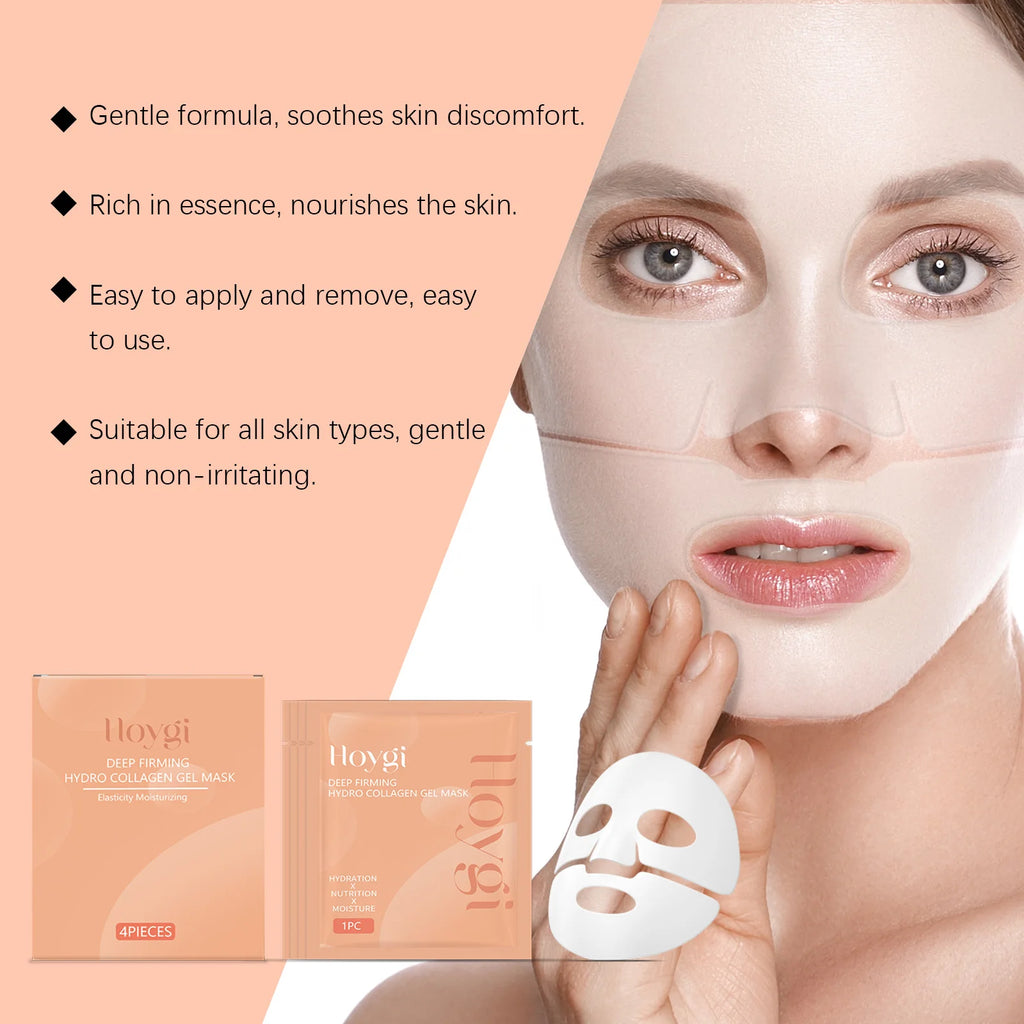 Collagen Moisturizing Mask Deep Hydration Lock Soothing Redness Cuticle Repair Long-Lasting Moisturization Hydrating Face Mask Zpaxo