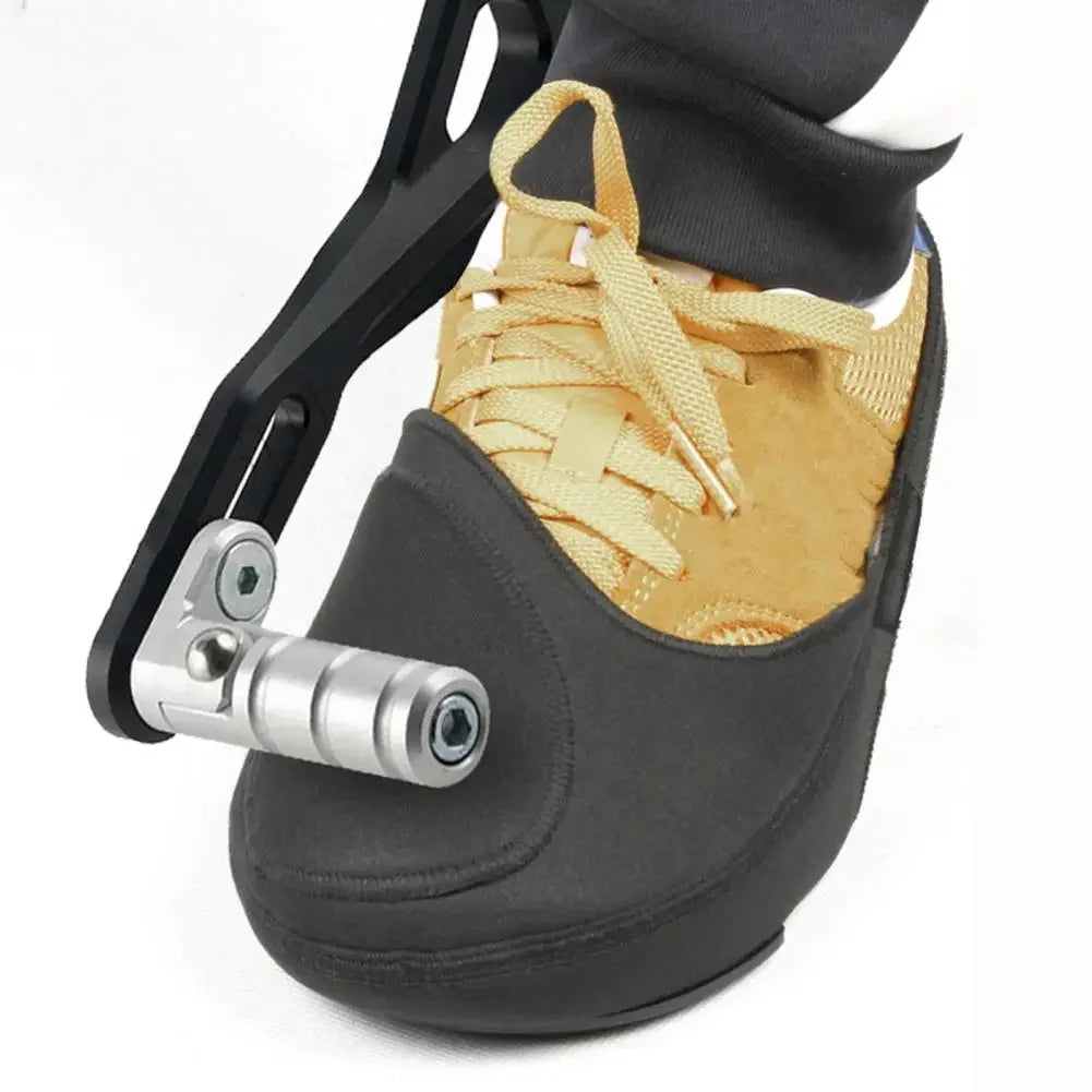 Motorcycle Shoe Shift Protector Anti Slip and Waterproof Easy To Wear for Outdoor Riding Motorcycle Sports Toe Protection Device Zpaxo