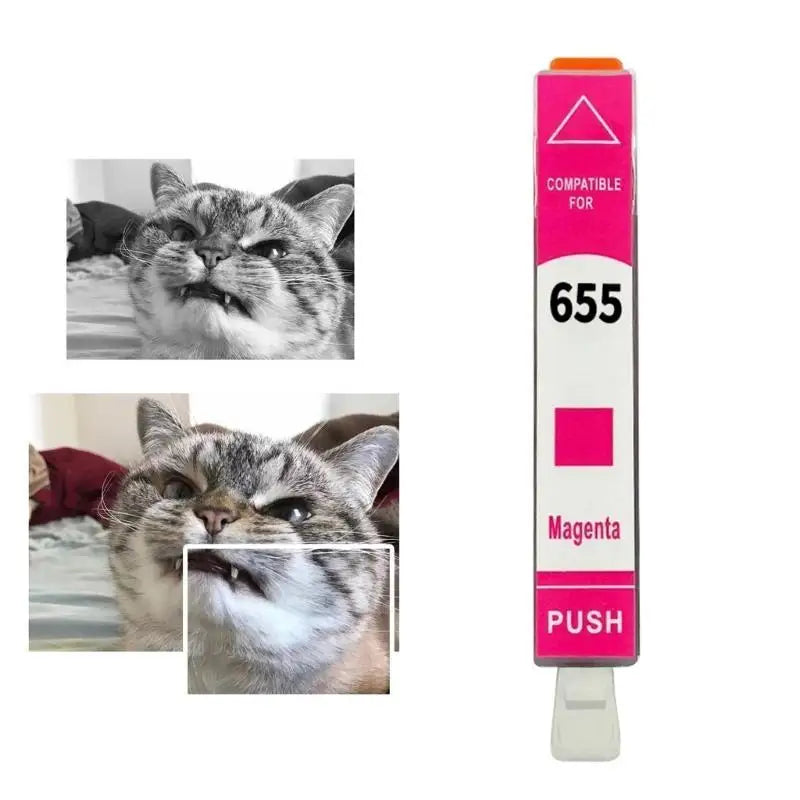 652F New for HP655 655XL Cartridge for HP655 Deskjet 3525 5525 4615 4625 4525 Zpaxo
