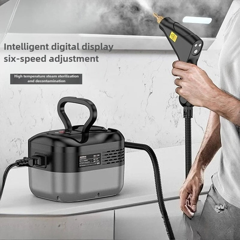 2500W Household high pressure steam cleaner Portable Handheld cleaner Air conditioner Kitchen Car Hood Steam Cleaning machine Zpaxo