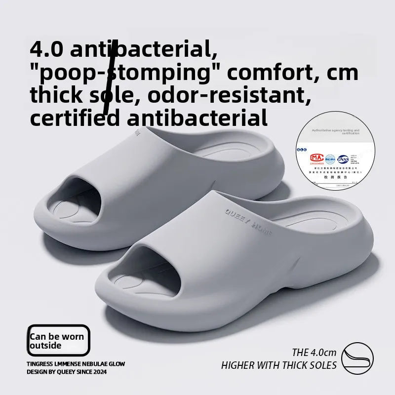 Slippers Men's Summer Outerwear Indoor Home Bathroom Bathing