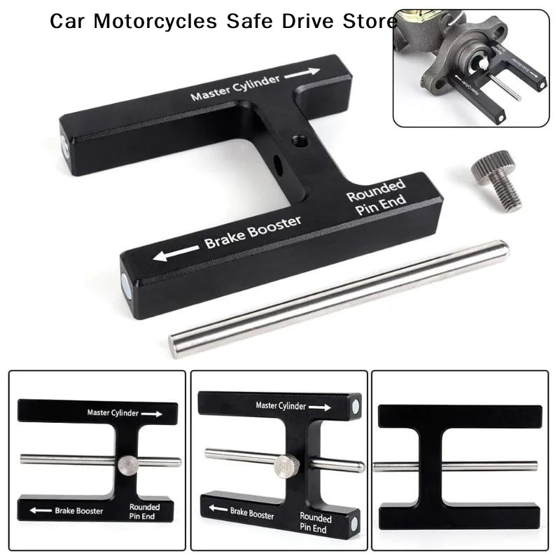Car Brake Booster Push Master Cylinder Rod Length Gauge Adjustment