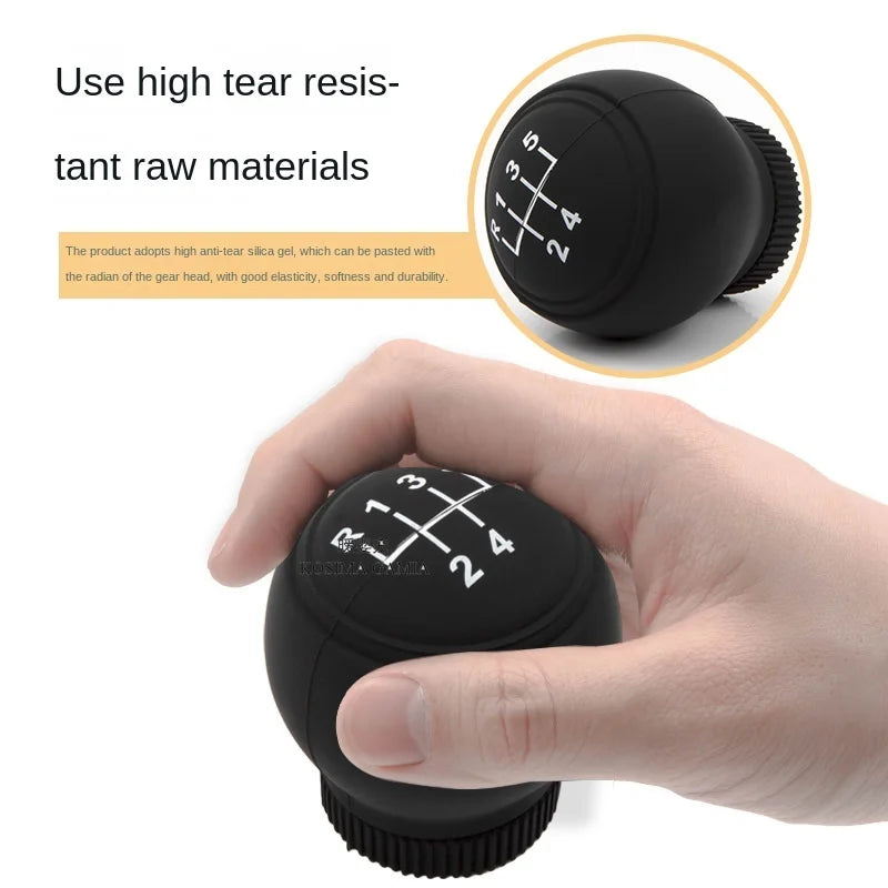 Universal Silicone Gear Shift Knob Cover – Nonslip & Waterproof