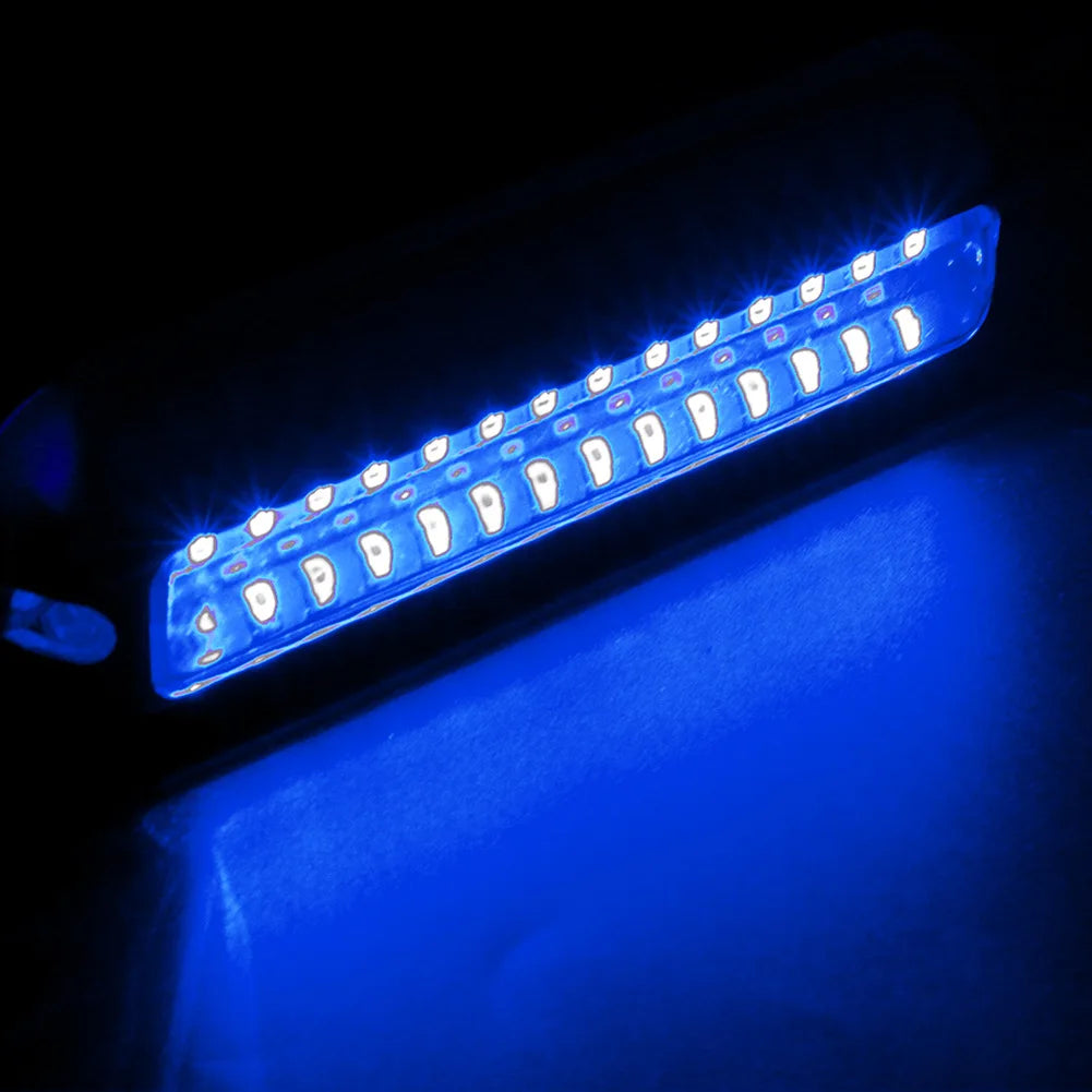 Underwater Boat Transom Light 42 LED Stainless Steel Pontoon