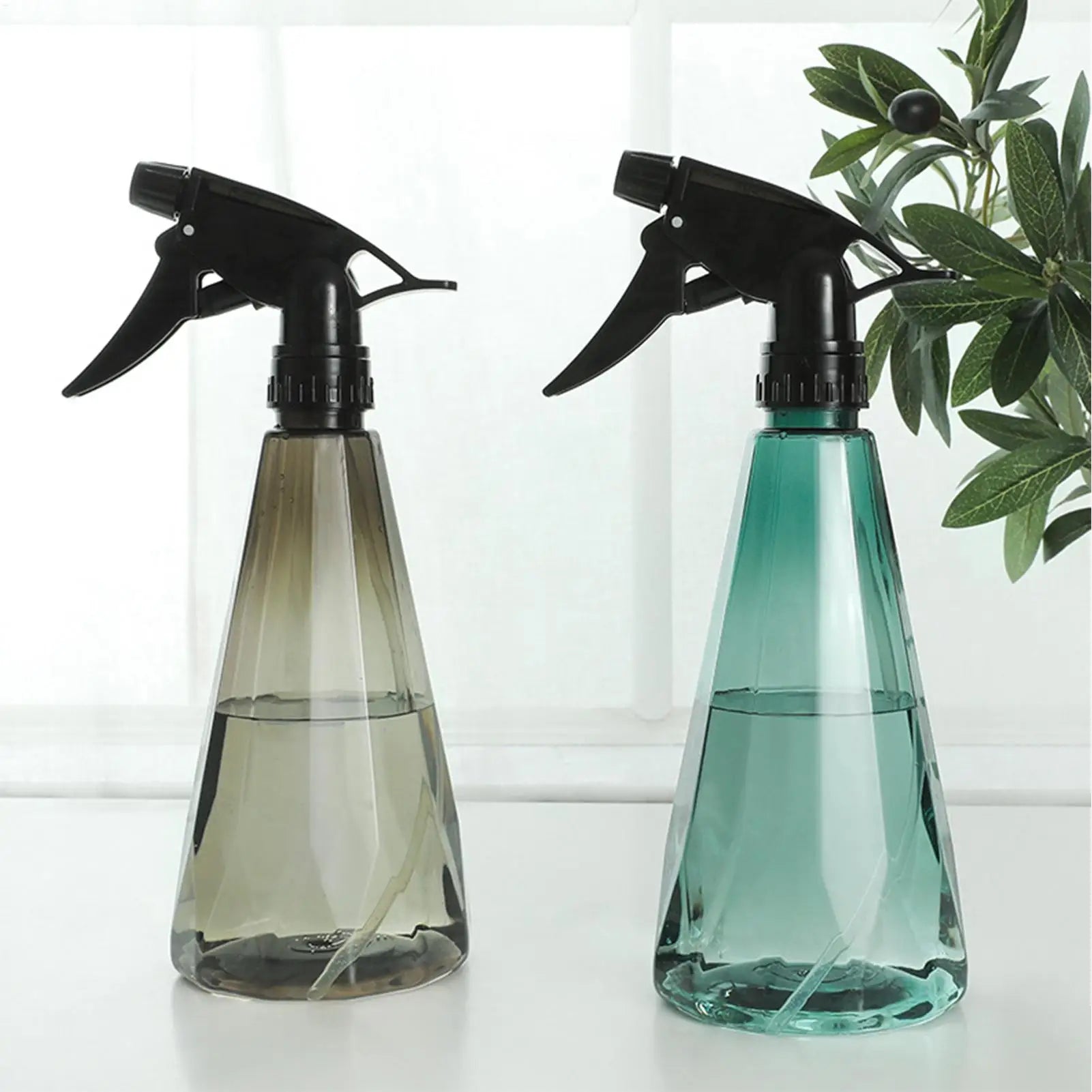 Spray Bottle Garden Sprayer Adjustable Nozzle Watering Can Plants