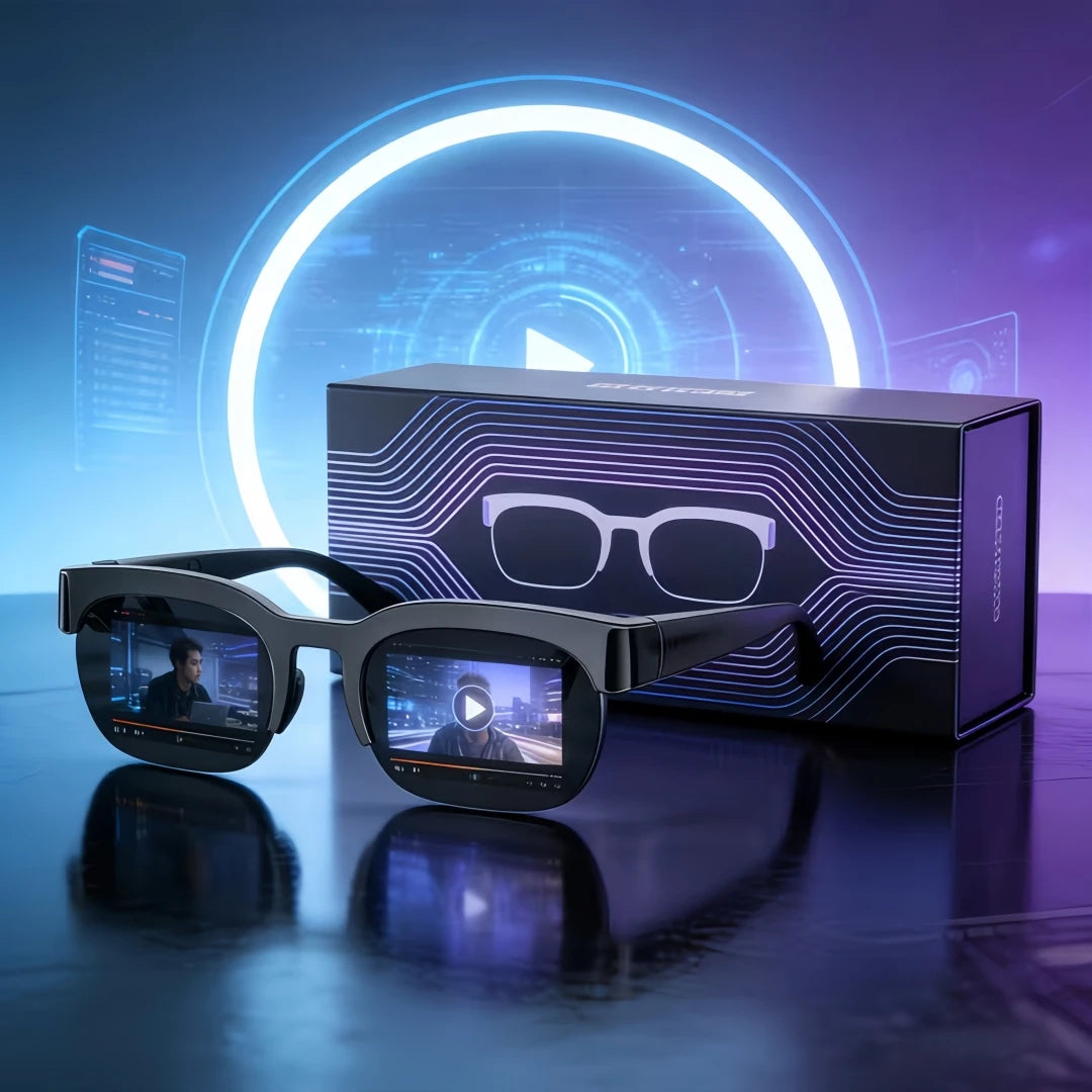 Smart Translation Glasses Support Real-time Bluetooth Music Large