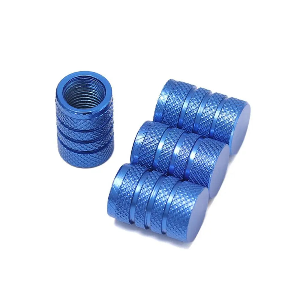 Presta Valve Caps – 4-Pack CNC Aluminium Alloy Bicycle Dust Covers