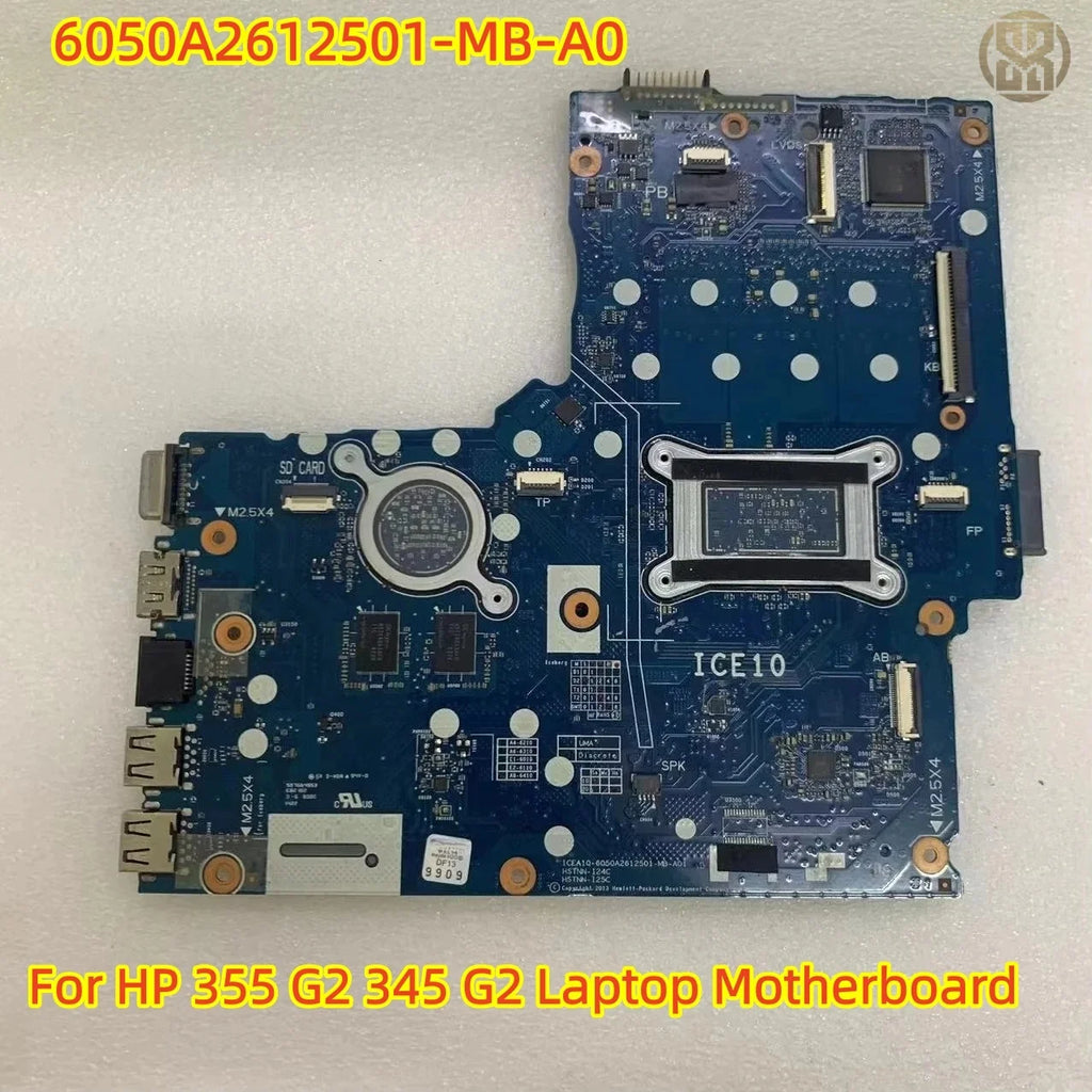 6050A2612501-MB-A02 HP 355 G2 345 Laptop Motherboard W A8-6410 CPU