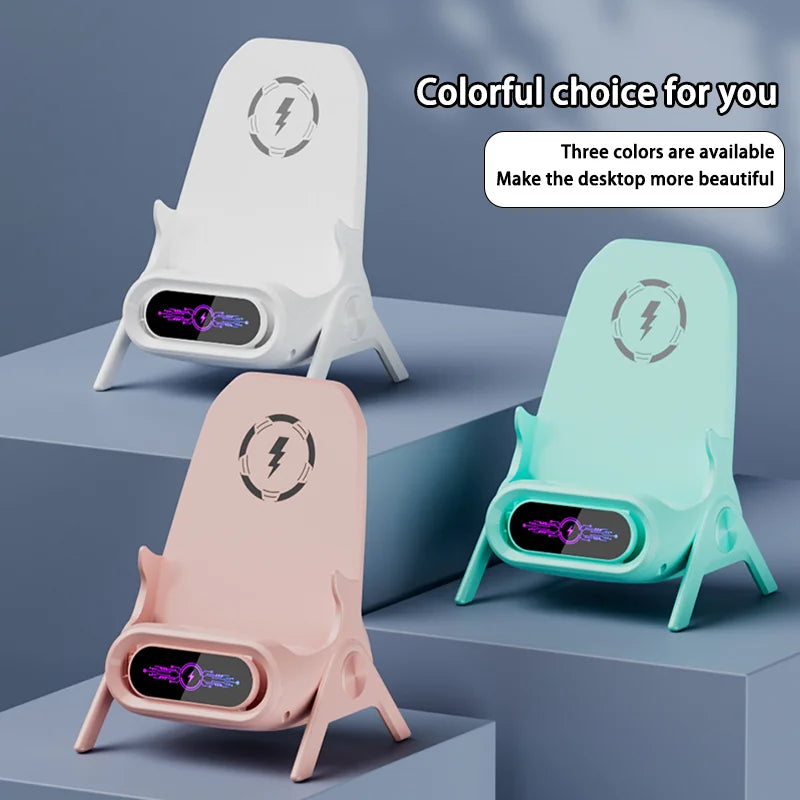 Mobile Wireless Charger Supports All Brands Chair Stands Desktop