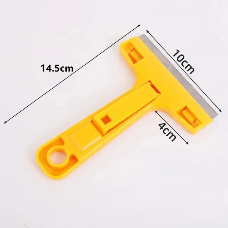 100mm Glass & Tile Scraper Knife – 10 Blades Included Scraper Hand Tool Zpaxo