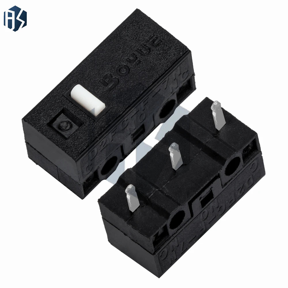 10PCS/LOT New Authentic 5 million times Mouse Micro Switch D2FC-F-7N Mouse Button Fretting D2FC-E-7N D2FC Zpaxo