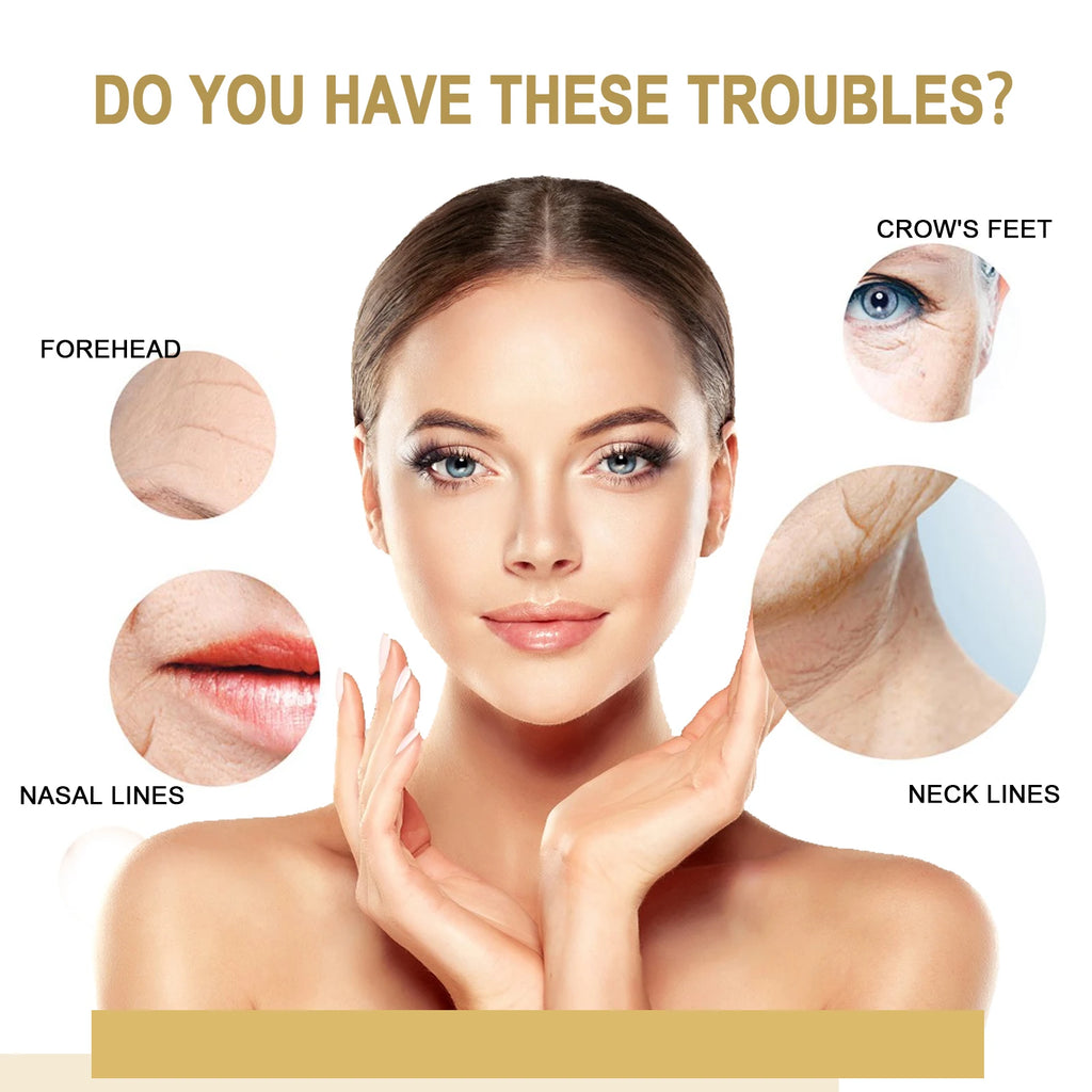 Golden Age Anti Aging Serum 30ml Wrinkle Reduction Face Serum With Pca Sodium Hydrating Firming Moisturizing Skin Care Essence Zpaxo