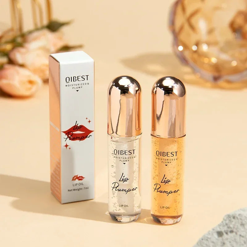 Natural Lip Plumper and Lip Care Serum, Lip Enhancer for Fuller, Lip Mask, Beautiful Fuller, Hydrating & Reduce Fine Lines 7ML Zpaxo
