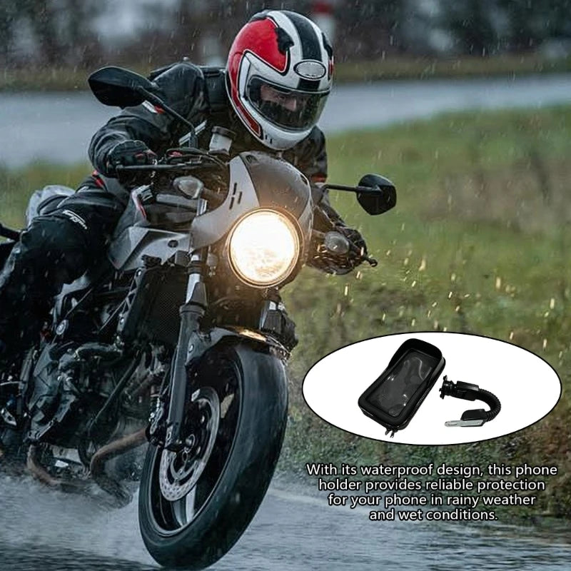 652F Rearview Phone Holder Up 6 5 Motorbike Waterproof Bag Zpaxo