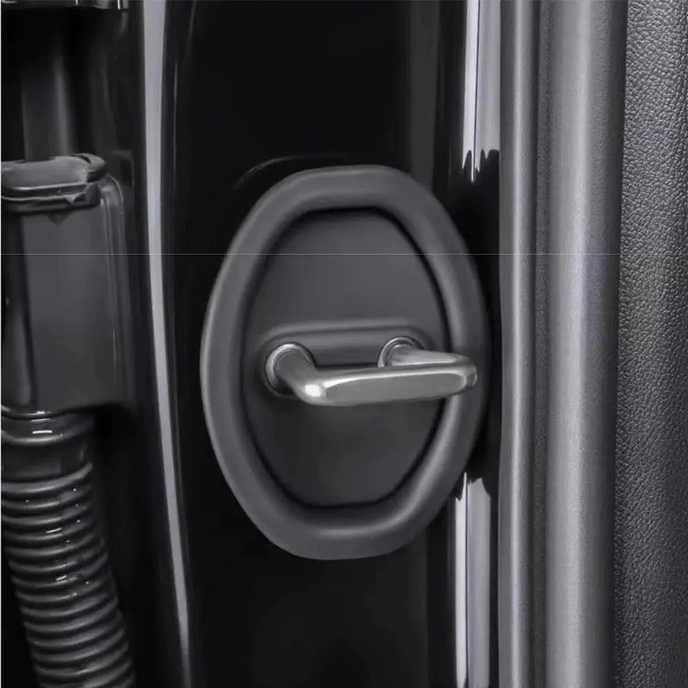 Shock Absorbing Silicone Door Lock Protective Cover Elastic Universal Zpaxo