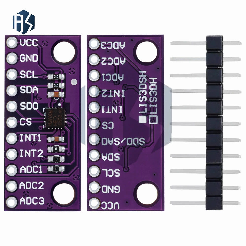 LIS3DSH LIS3DH high-resolution three-axis accelerometer triaxial accelerometer module for arduino Zpaxo