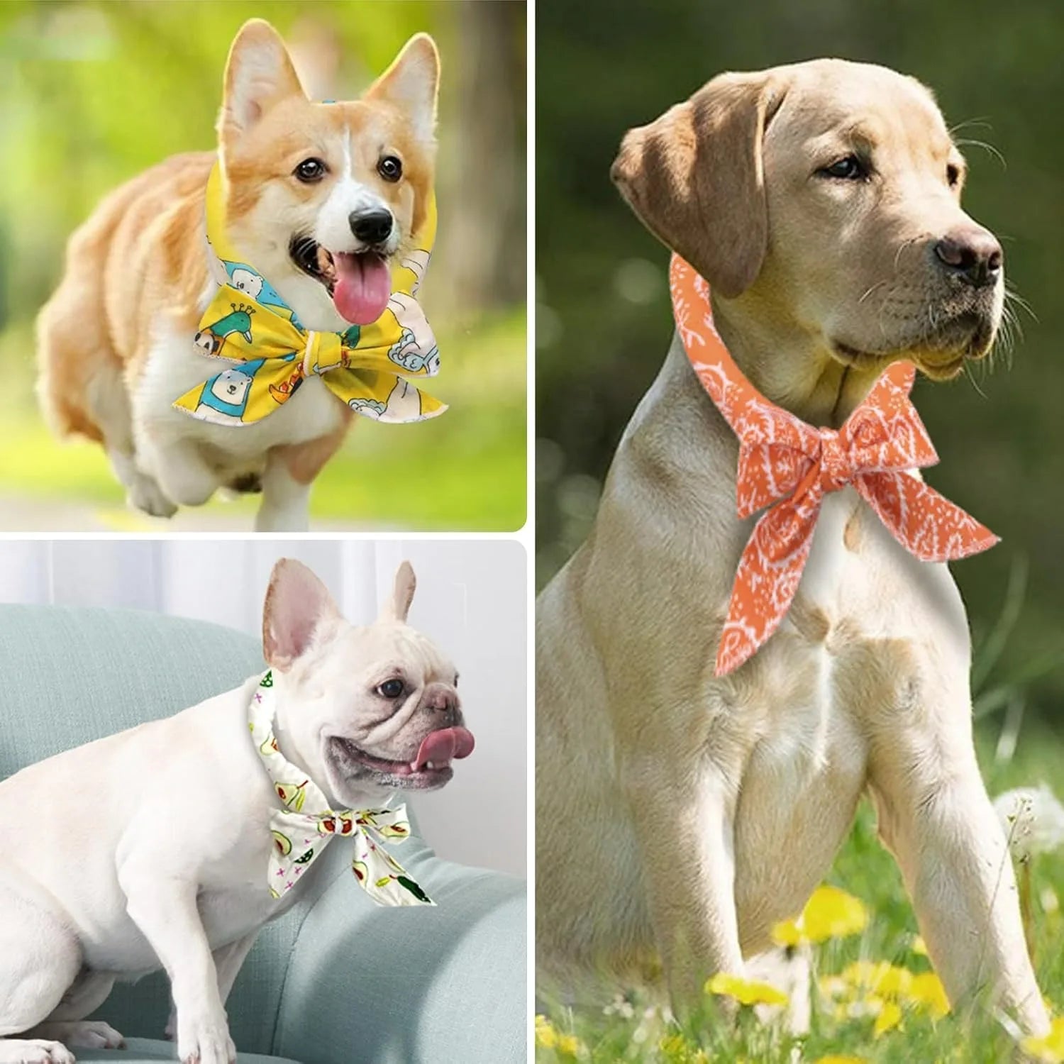 Cartoon Pet Cooling Neck Wrap Cat Dog Ice Scarf Summer Heat Relief
