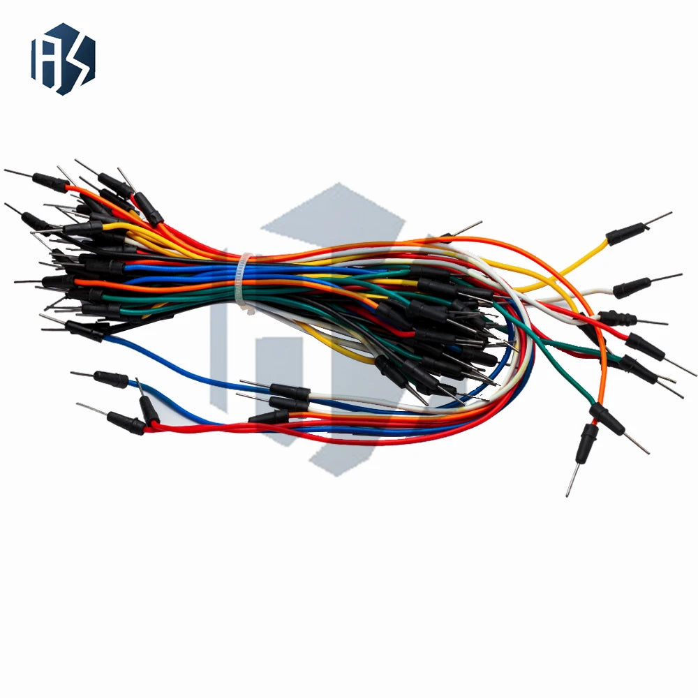 Male-to-male Flexible Jumper Wires Breadboard Cables Arduino Zpaxo