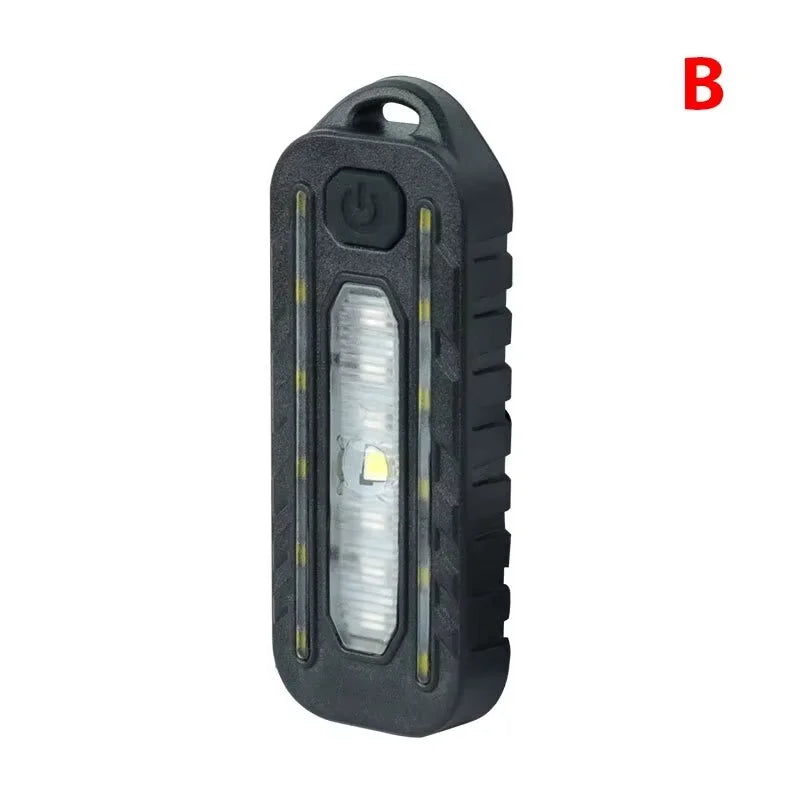 USB Rechargeable LED Warning Light – Bike Tail & Clip Torch