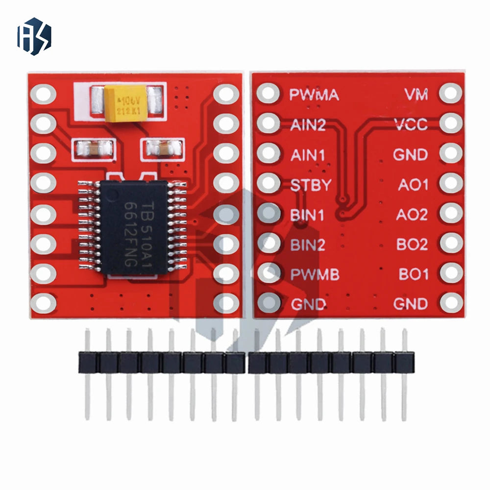 TB6612FNG Dual Motor Driver 1A Control Module Arduino Microcontroller Zpaxo