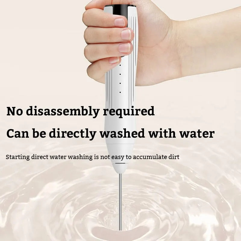 Mini Electric Milk Foamer Blender Wireless Coffee Whisk Mixer Handheld Egg Beater Cappuccino Frother Mixer Kitchen Whisk Tools Zpaxo
