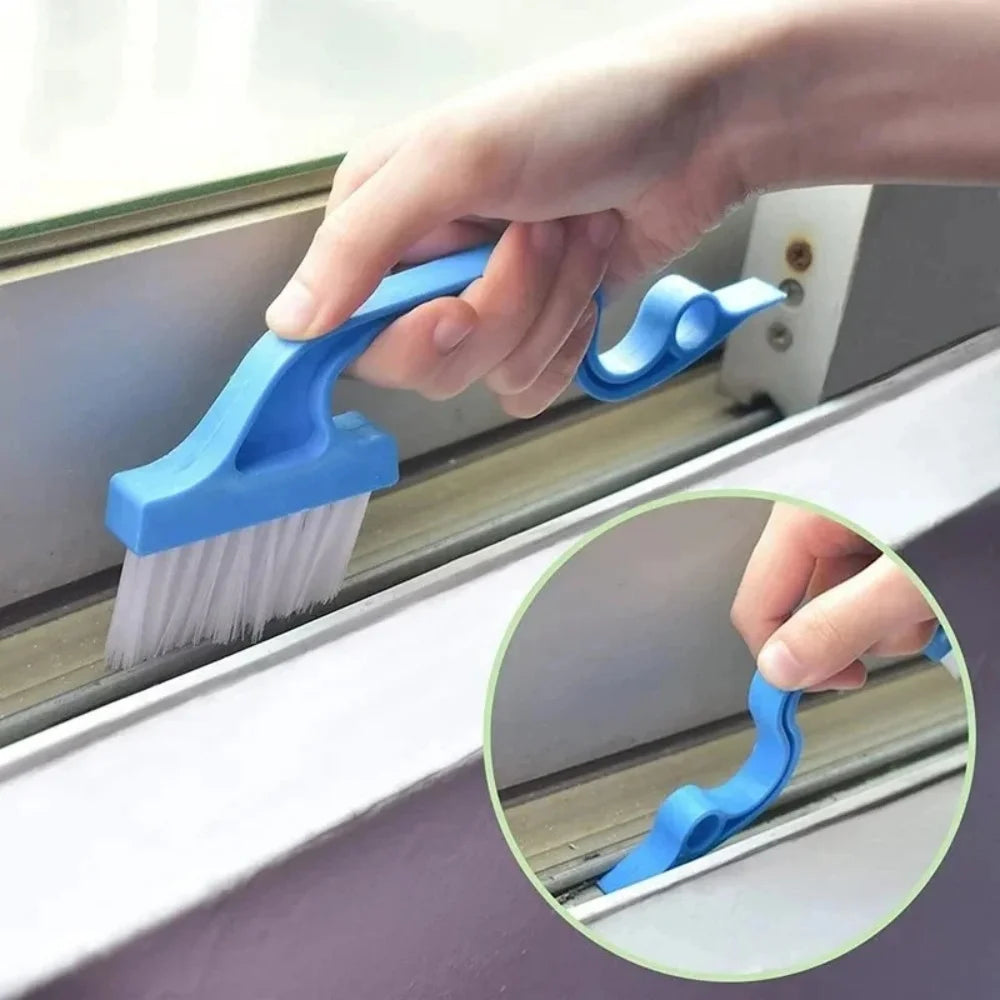 2-in-1 Window Gap Cleaning Brush & Flat Shovel | Kitchen & Bath Gap Cleaning Brush Zpaxo