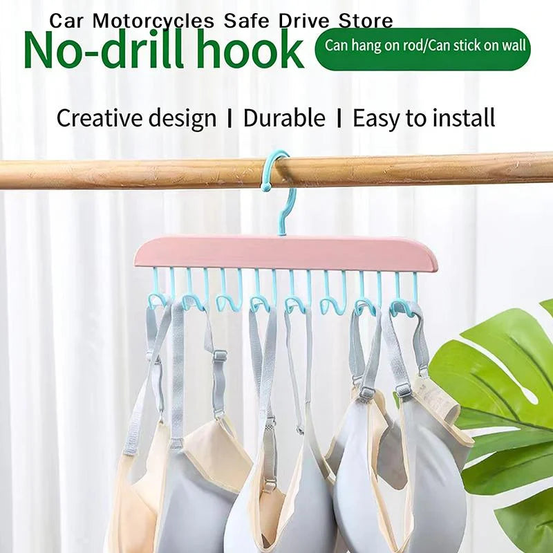 Multi-functional Plastic Hanger Strap Underwear Clothes Home Wardrobe
