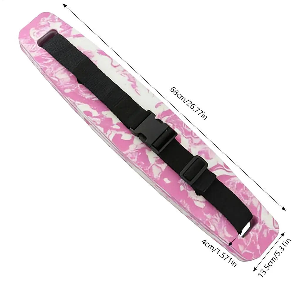 Density EVA Adjustable Swim Belt Waist Buoyancy Trainer Flotation Aid Zpaxo B