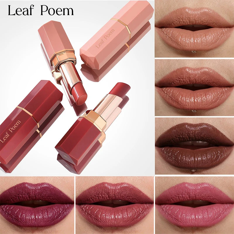 Matte Velvet Moisturizing Lipstick Silky Texture Lasting Easy To Apply Lip Sticks Sexy Red Solid Lip Gloss Makeup Gift for Women Zpaxo