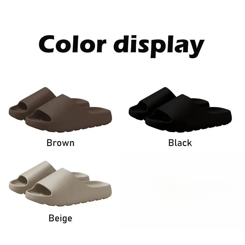 Summer Fashion Soft Bottom Beach Men Slippers Women's Sandals EVA