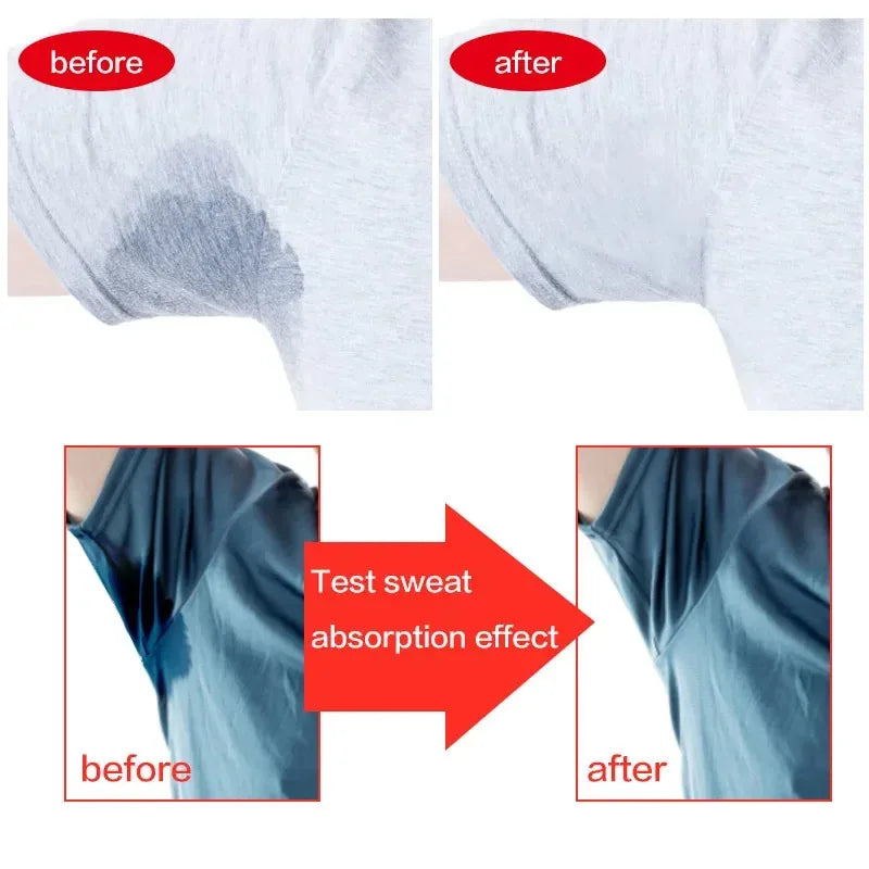 Disposable Underarm Sweat Pads – Unisex 10/30/60 Pack