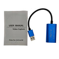 Video Capture Card USB 3.0 1080P 4K HDMI-Compatible Video Grabber Record Box For PC Game Camera Recording Live Streaming Zpaxo Default Title