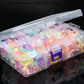 CMNew 6-Grid Plastic Box Removable Storage Tools Jewelry Fishing Gear