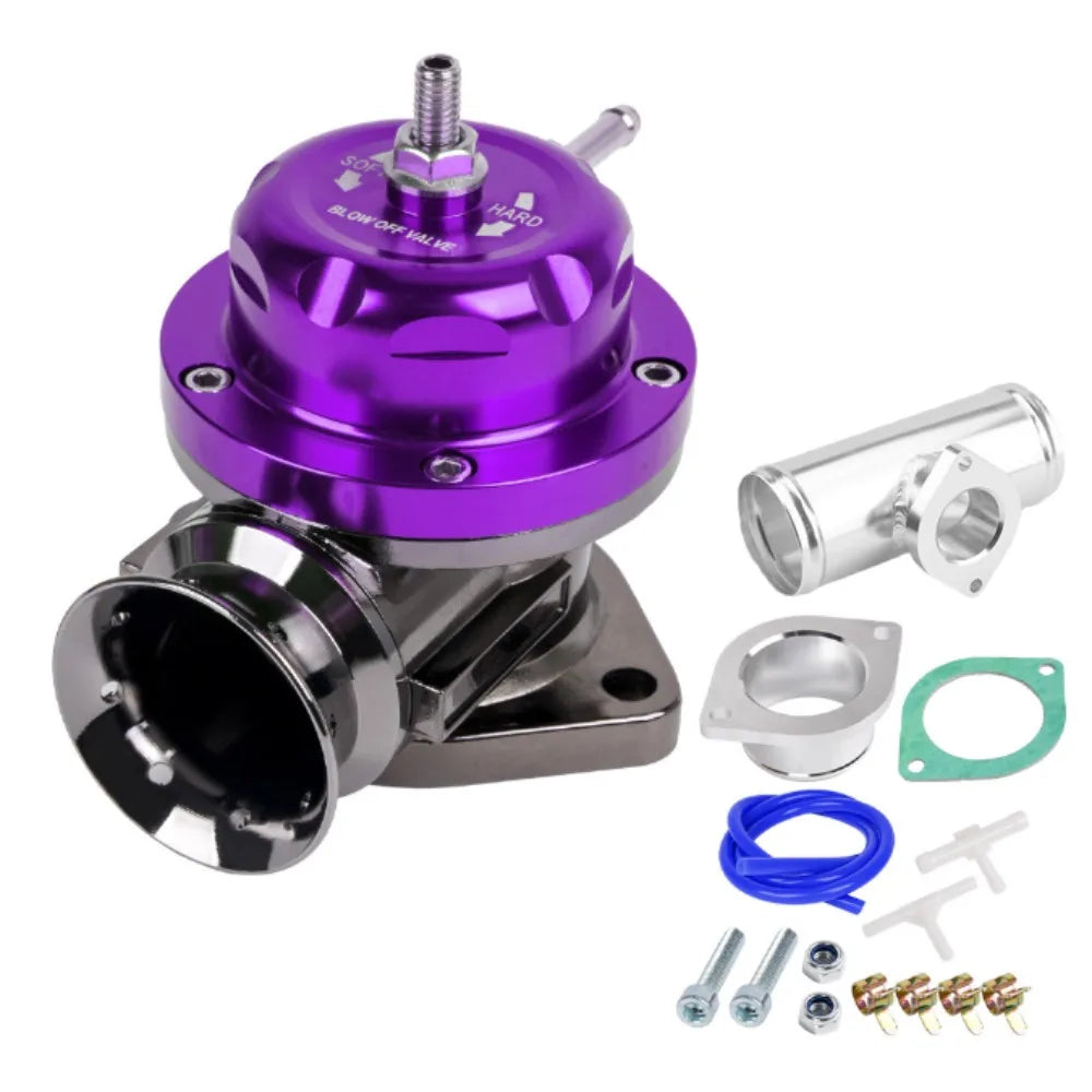 Aluminum Alloy Turbo Pressure Relief Valve Universal RS Exhaust Zpaxo Purple