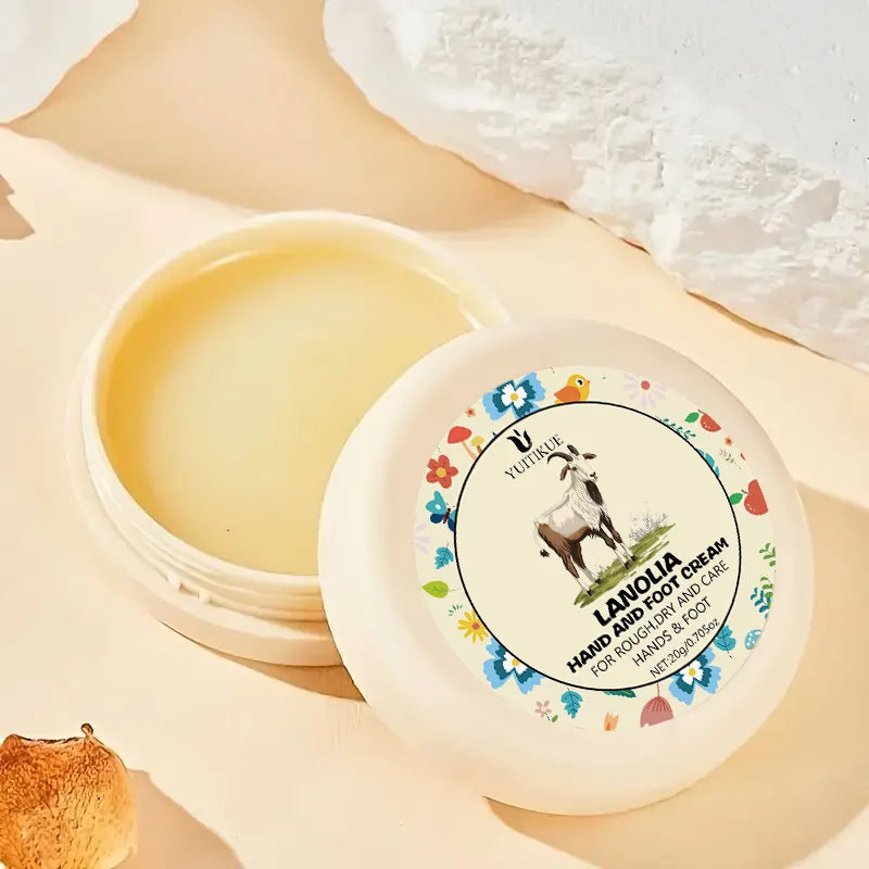 YUITIKUE Lanolin Hand & Foot Cream – Repairs Dry Cracked Skin 20g Hand & Foot Cream Zpaxo