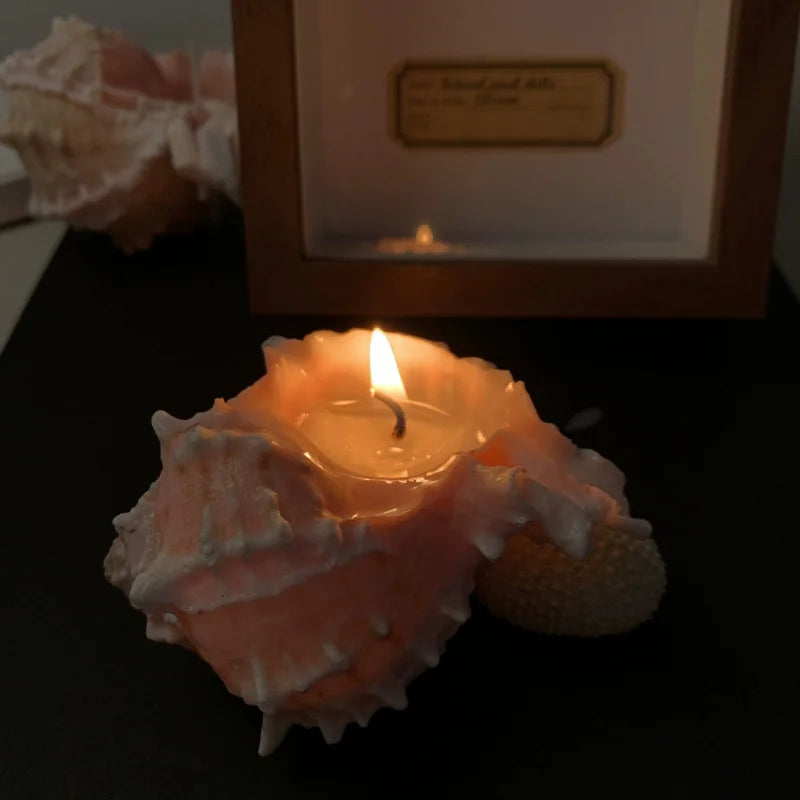 Conch Scented Candle Handmade Home Decoration Ornaments Bedroom