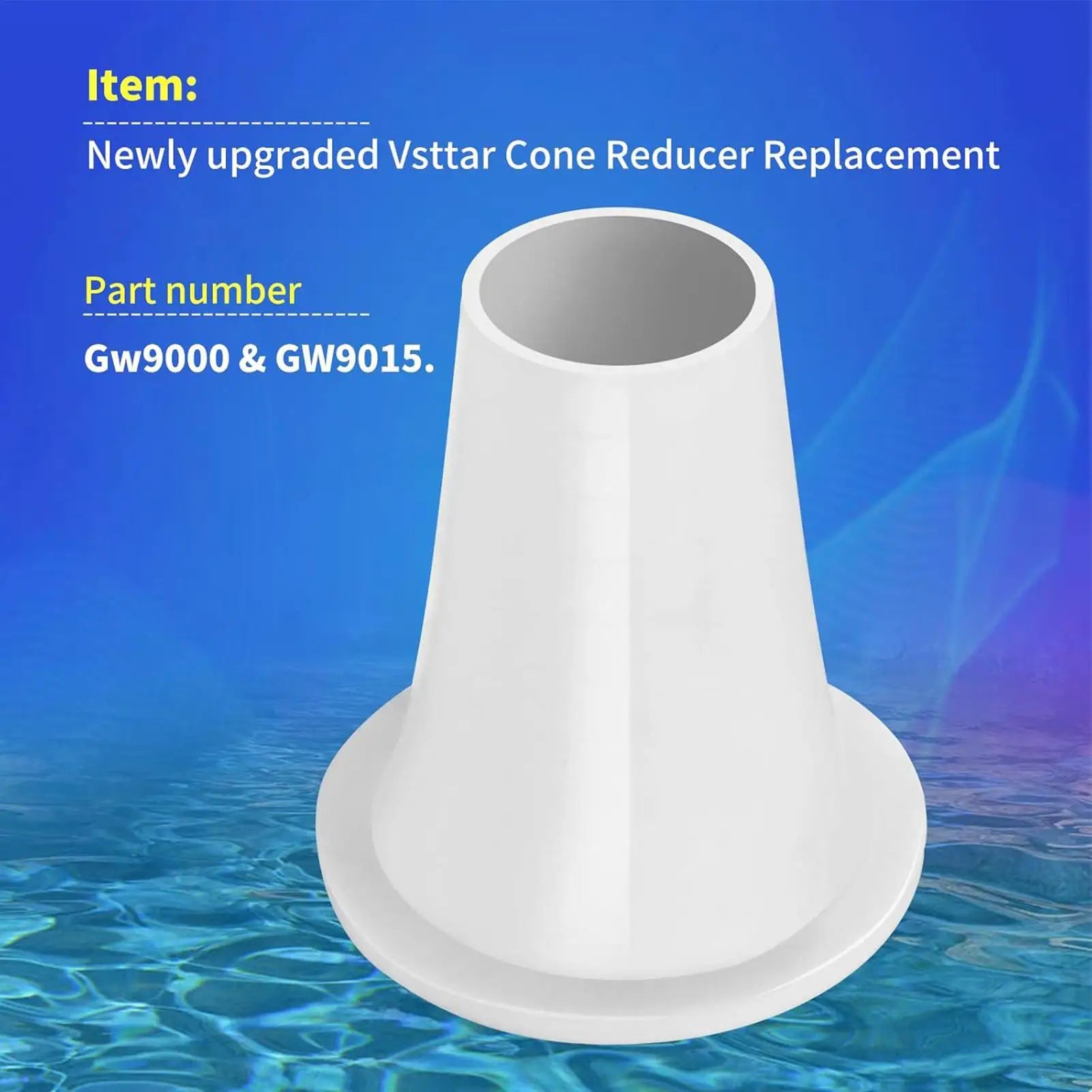 Cone Reducer Rubber Leakproof Replacement Parts Pool Cleaner Reducer Accessories For Outdoor Garden Yard Patio Pipe Plumbing Air Zpaxo