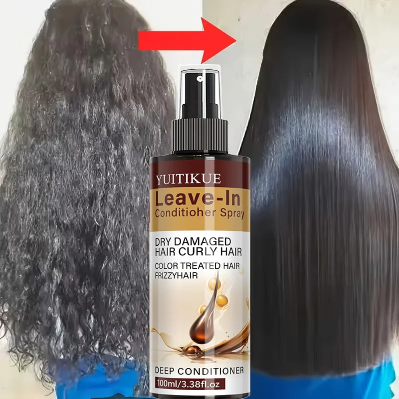 YUITIKUE Leave-In Conditioner Spray – Anti-Frizz & Hydrating Leave-In Conditioner Spray Zpaxo
