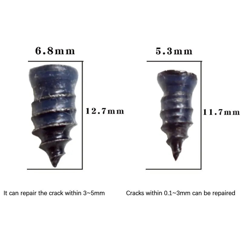 Vacuum Tyre Repair Nail Tire Puncture Screws Motorcycle Fitting