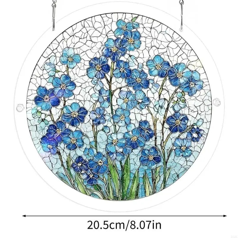Stained Glass Window Hanging Puzzle Suncatchers Home Decors Acrylic Sun Catchers Zpaxo
