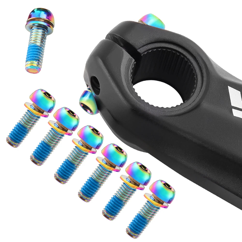 M6x17mm Bike Crank Caliper Handlebar Stem Fixing Screws MTB Road