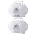 1 2 Grid Egg Box Container Anti-fall Organizer Anti Shake Boiled