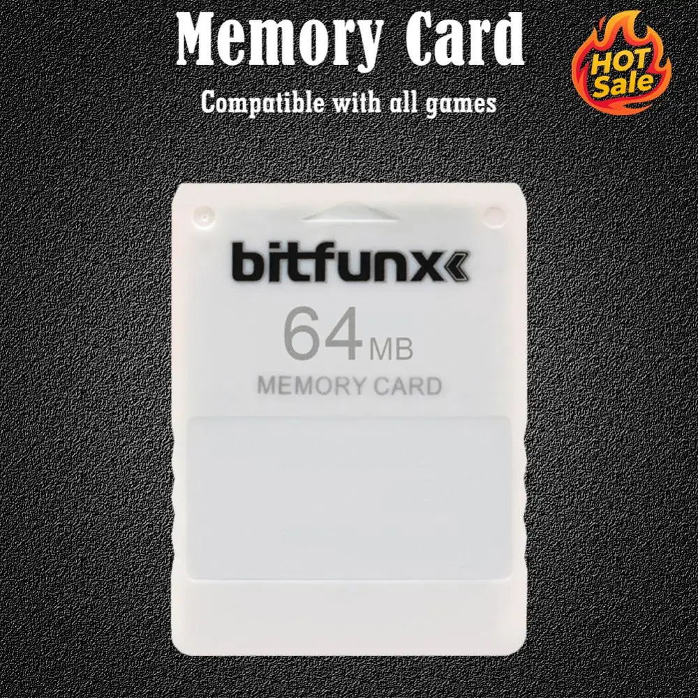 For Sony PS2 64MB Memory Card FMCB 1.966 Free McBoot Game Console Data Cards Zpaxo
