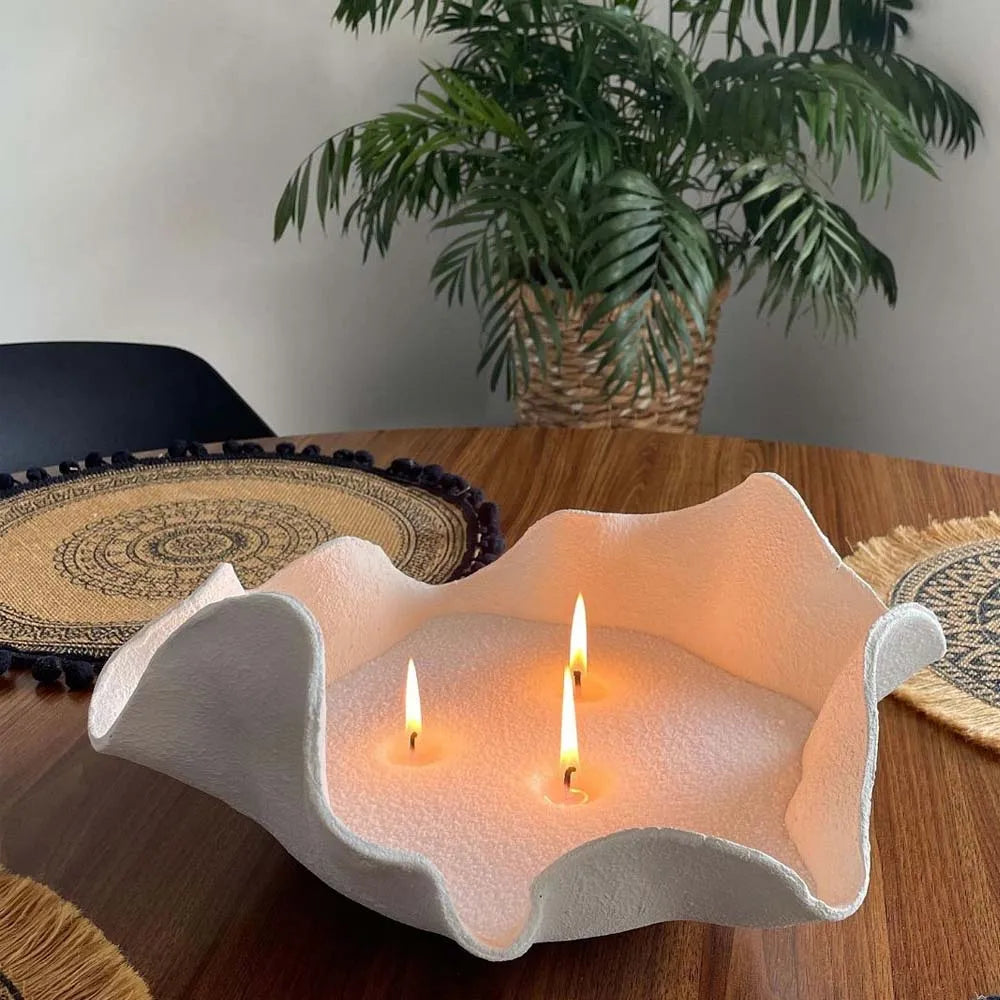 Refillable Wax Sand Candle Kit with Wicks – DIY Candle Making DIY Candle Making Kit Zpaxo