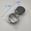 58mm ABS Wheel Center Hub Caps – 4-Pack Blank Rim Covers