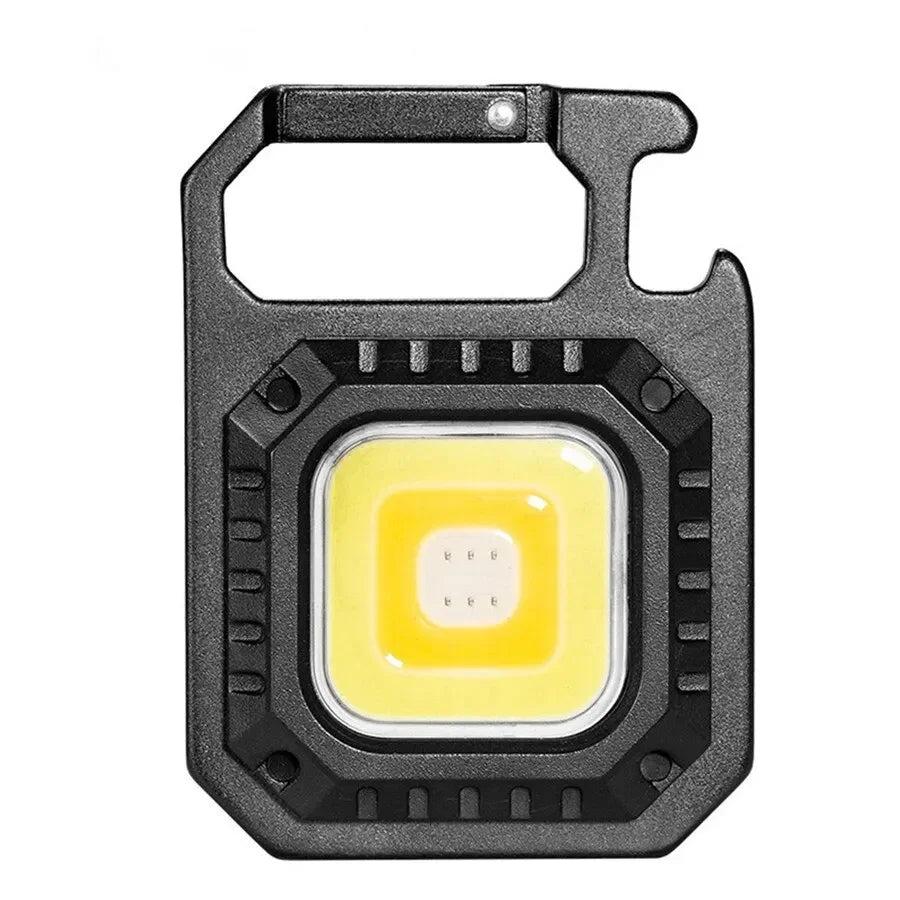 Mini LED Flashlight Magnetic COB Outdoor Camping Pocket Work Light