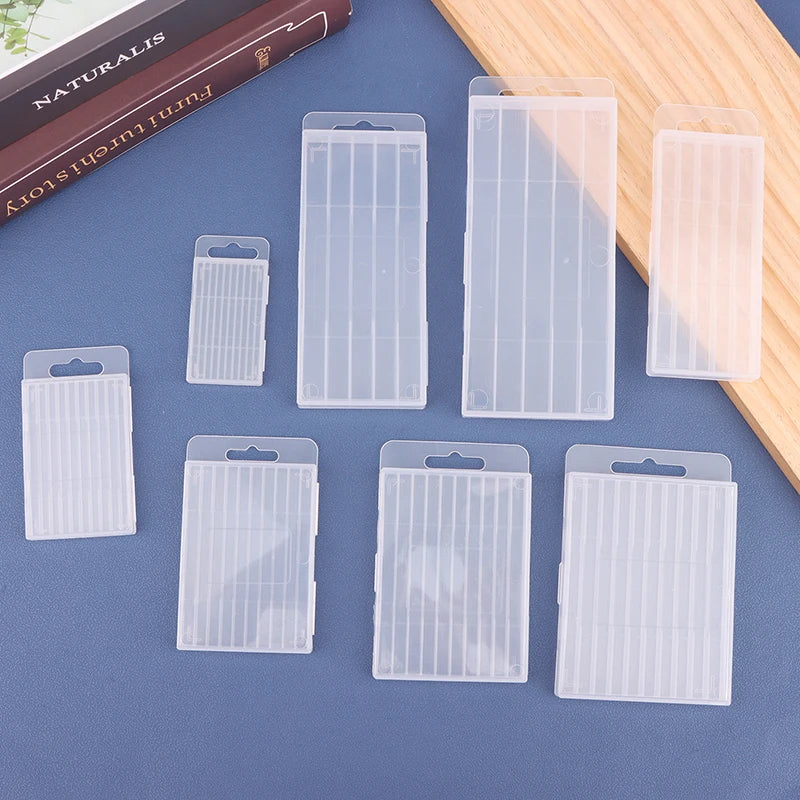 Transparent Storage Box Plastic Twist Drill Tool Accessories Bit Zpaxo